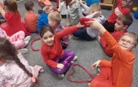 Galeria aktualności Starszaki świętują Walentynki. 21