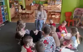 Galeria aktualności Warsztaty edukacyjne z panią pedagog. 5