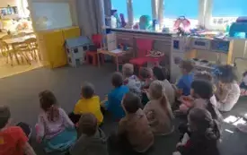Galeria aktualności Warsztaty edukacyjne z panią pedagog. 6