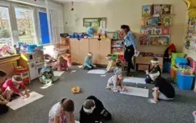 Galeria aktualności Wiosenne zabawy zielonej żaby. 10