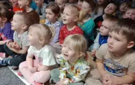 Galeria aktualności Wielkanoc u Pani Wiosny - teatrzyk w przedszkolu. 9