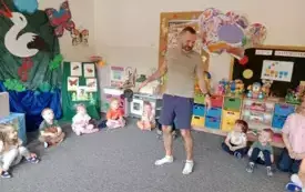 Galeria aktualności Zajęcie otwarte w grupie I. 4