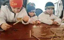 Galeria aktualności Wycieczka do pasieki. 27