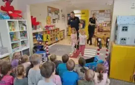 Galeria aktualności Bezpieczna droga do przedszkola. 2