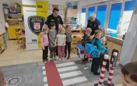 Galeria aktualności Bezpieczna droga do przedszkola. 3