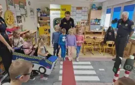 Galeria aktualności Bezpieczna droga do przedszkola. 5