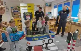 Galeria aktualności Bezpieczna droga do przedszkola. 7