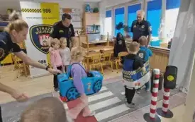 Galeria aktualności Bezpieczna droga do przedszkola. 8