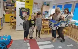 Galeria aktualności Bezpieczna droga do przedszkola. 10