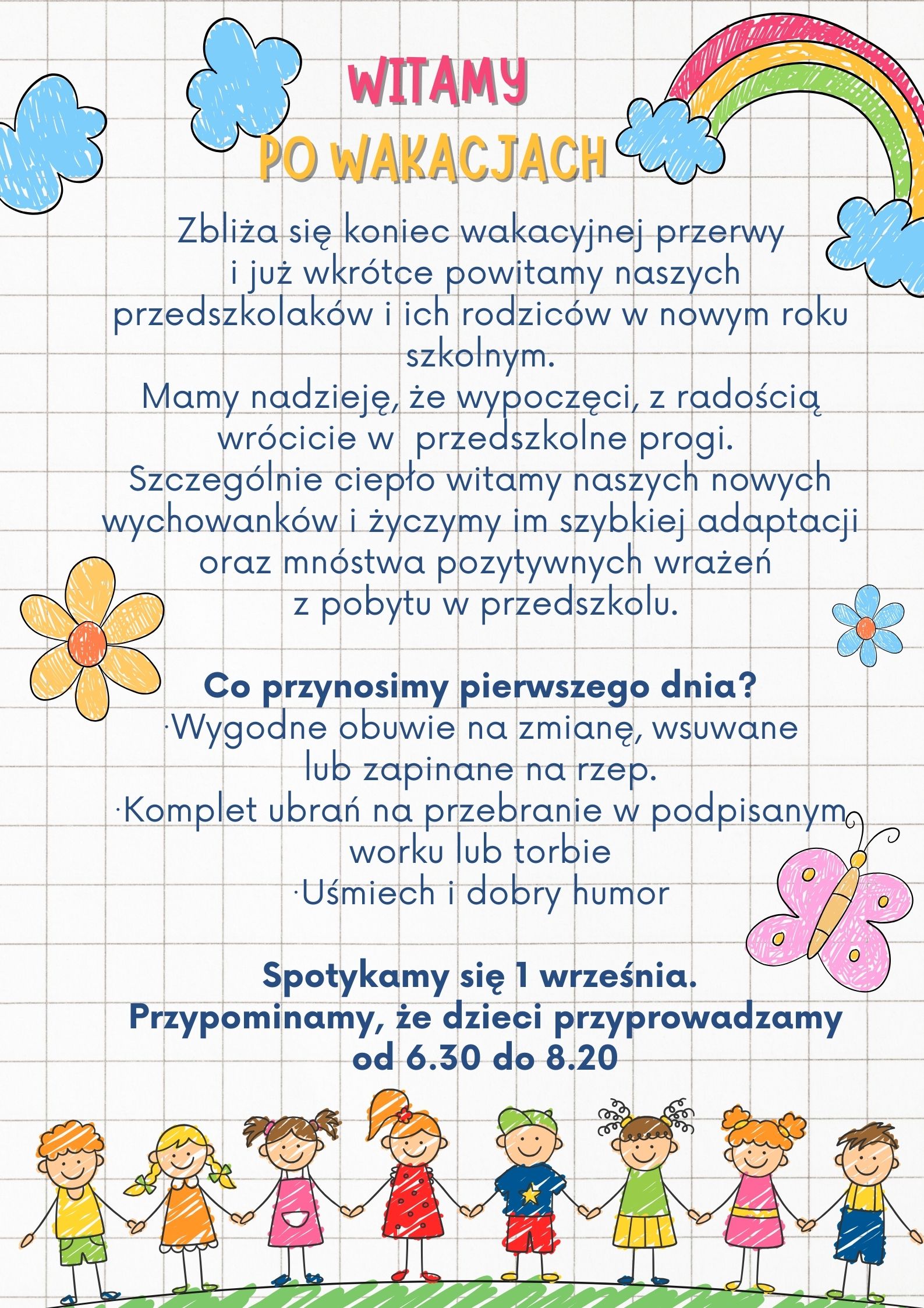 witamy po wakacjach