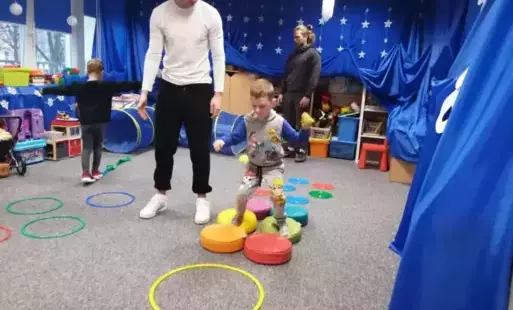 Zdjęcie do Zajęcia sportowe w grupie III.