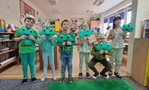 Zdjęcie z Powitania wiosny w grupie III.